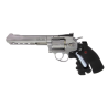 Crosman SR357 CO² Revolver, SIDABRINIS