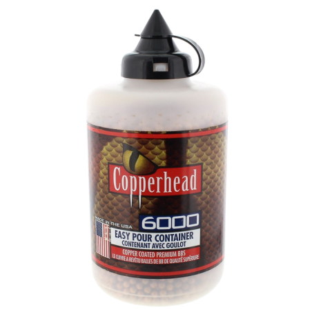 Copperhead variu dengti šratukai, 6000 BB's