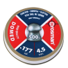 Crosman Diabolo DOMED apvalios švininės kulkelės orinukui 4.5 mm