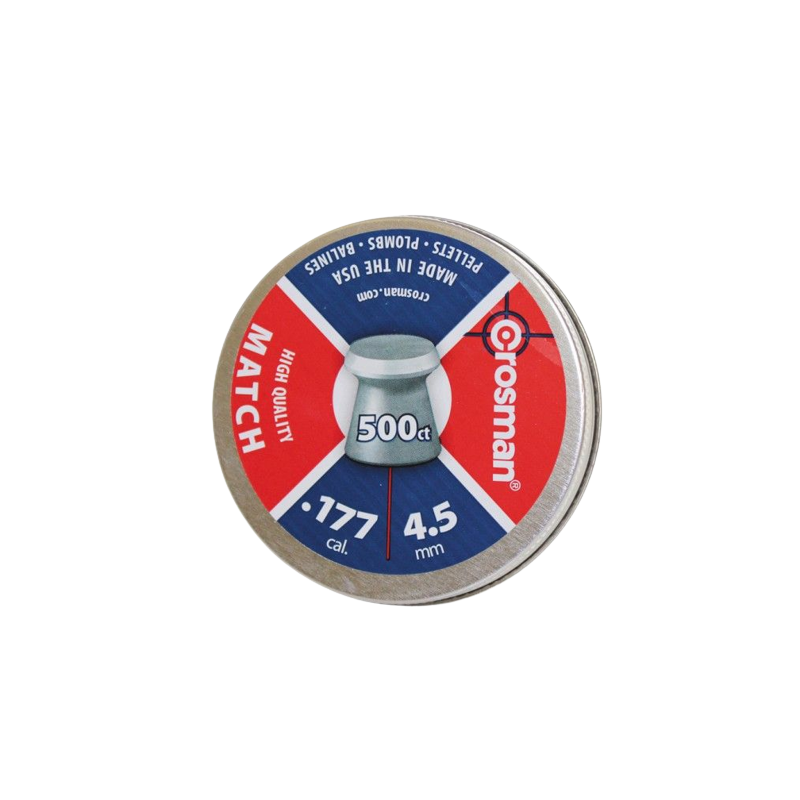 Crosman Diabolo MATCH bukos švininės kulkelės orinukui 4.5 mm