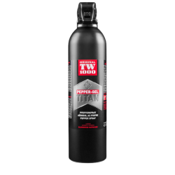 TW1000 Pepper Gel TITAN gelinis pipirinių dujų balionas, 750 ml.