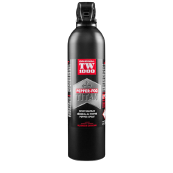 TW1000 Pepper Fog TITAN pipirinių dujų balionas, 750 ml.